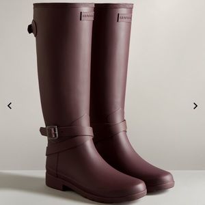 Women's Refined Slim Fit Adjustable Tall Rain Boots